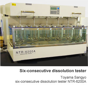  Our Lab Equipment | Six-consecutive dissolution tester