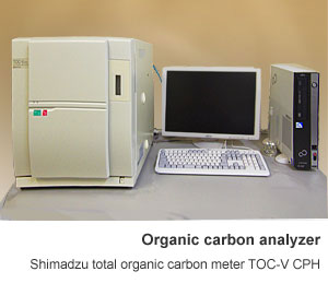  Our Lab Equipment | Organic carbon analyzer